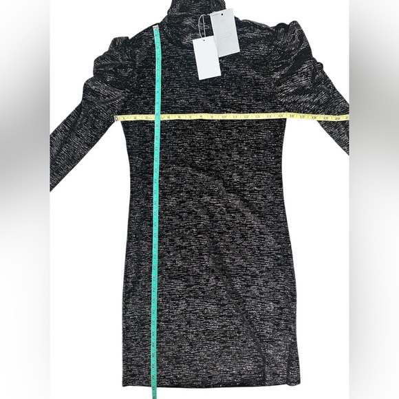 MISA LOS ANGELES Stormi Dress Black Multi Color Sparkle Women Size 2 NWT $298 - Picture 10 of 10